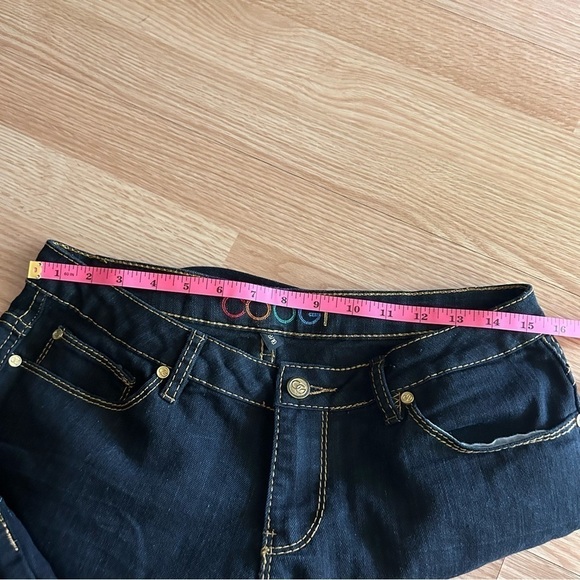 COOGI Dark Wash Low Rise Jeans Women’s 9/10 - Picture 9 of 11